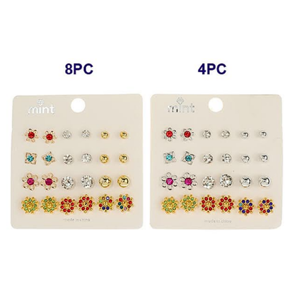 JAE45319 - 12 Pair Earring Set