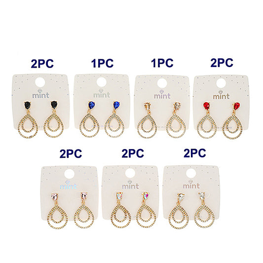 JAE45362 - Teardrop Cutout Earring