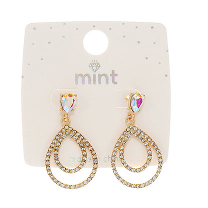 JAE45362 - Teardrop Cutout Earring