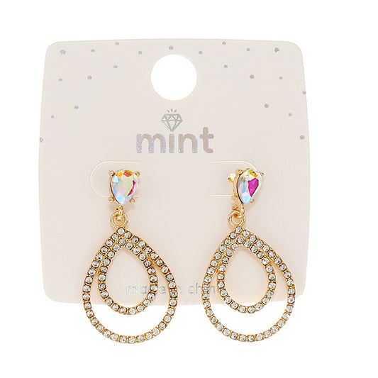 JAE45362 - Teardrop Cutout Earring