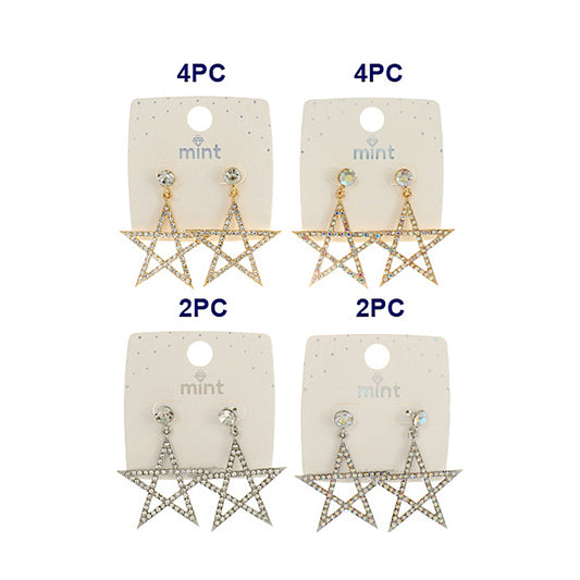 JAE45380 - Star Cutout Earring