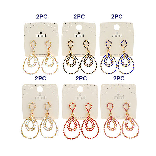 JAE45446 - Teardrop Cutout Earring