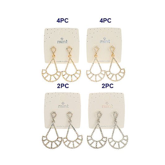 JAE45447 - Geometric Cutout Earring