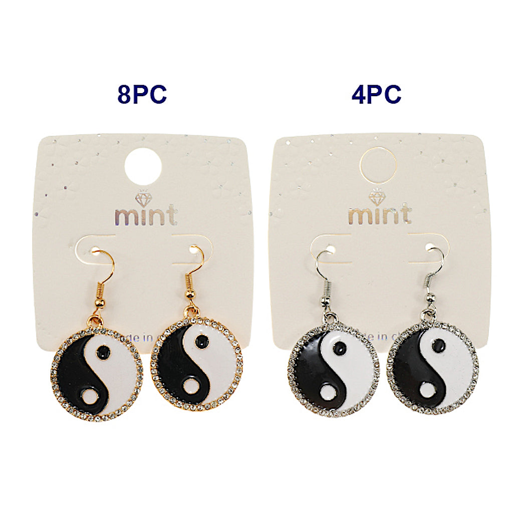 JAE45476 - Yin & Yang Earrings