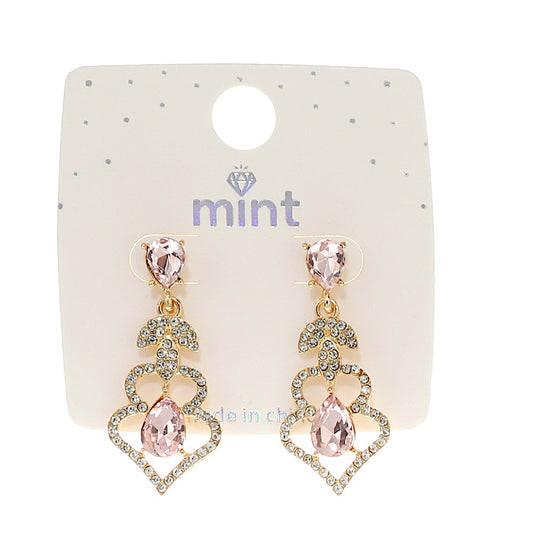 JAE45509 - Vintage Crystal Earring