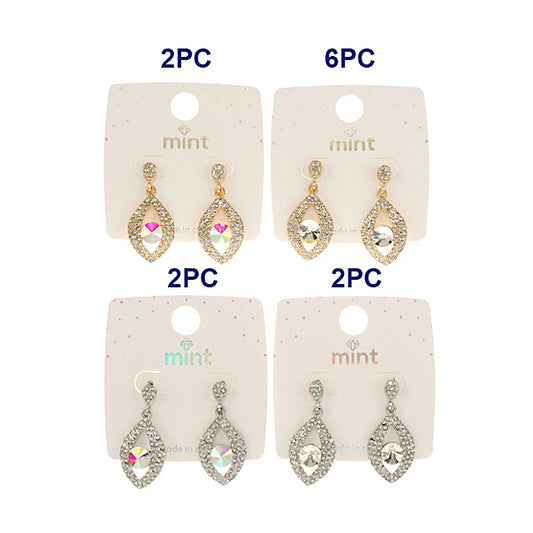 JAE45534 - Vintage Crystal Earring