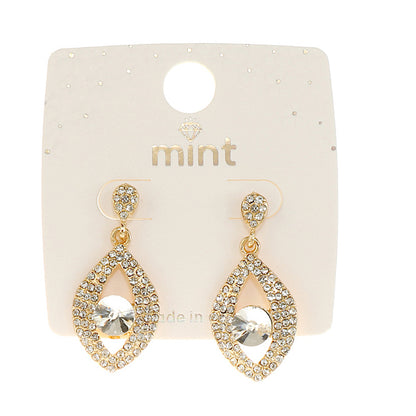 JAE45534 - Vintage Crystal Earring