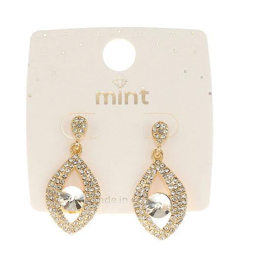 JAE45534 - Vintage Crystal Earring