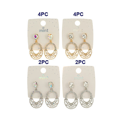 JAE45538 - Vintage Rhinestone Earring