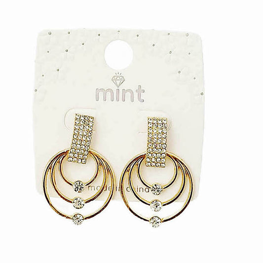 JAE45554 - Circle Statement Earring