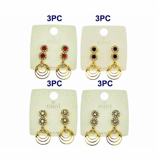 JAE45556 - Circle Statement Earring
