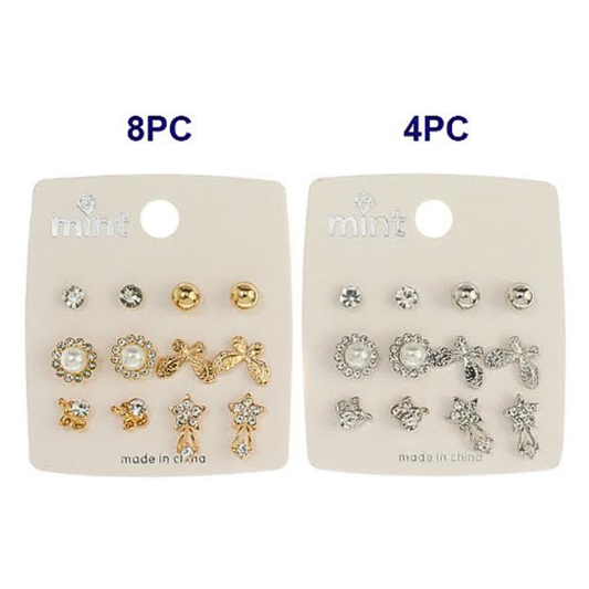 JAE45626 - 6 Pair Butterfly Earring Set