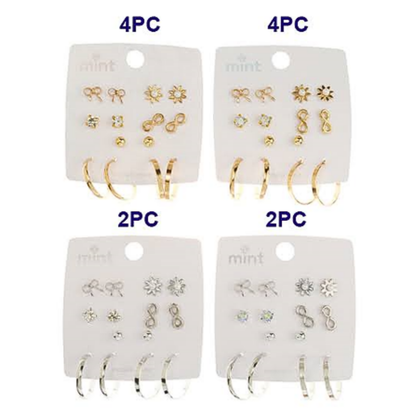 JAE45644 - 7 Pair Earring Set