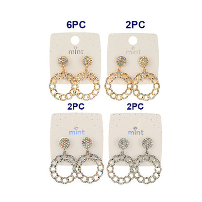 JAE45776 - Pavé Chain Link Earrings