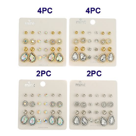 JAE45894 - 12 Pair Earring Set