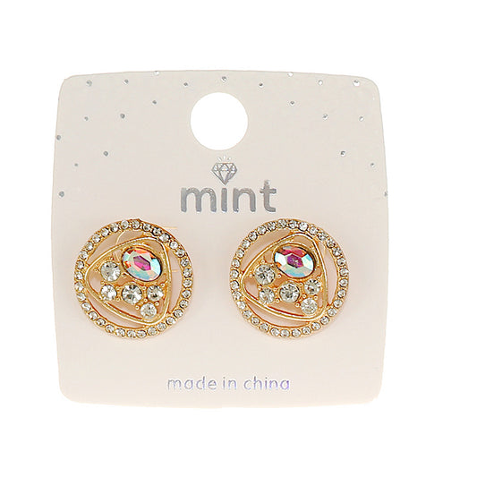 JAE45943 - Crystal Cluster Post Earring