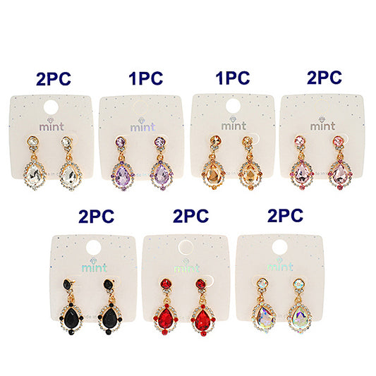 JAE46055 - Vintage Crystal Earring