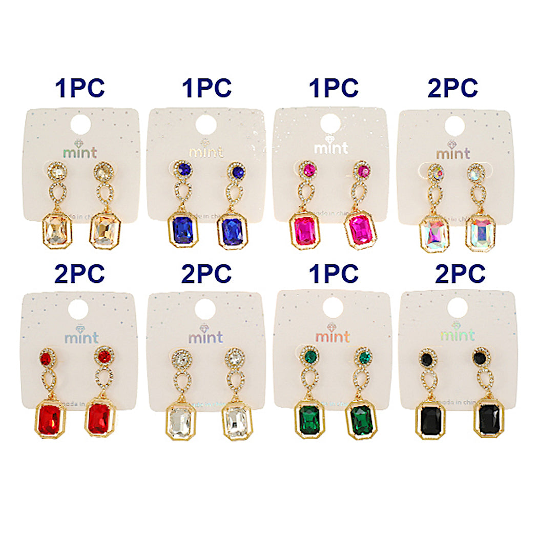 JAE46297 - Crystal Drop Earring