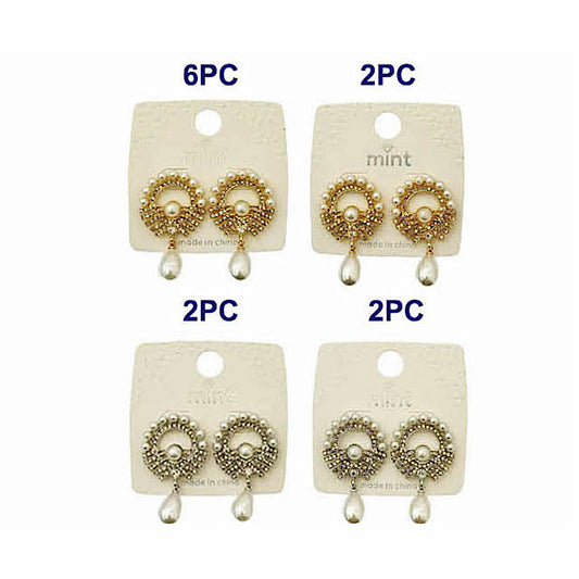 JAE46326 - Vintage Pearl Droplet Earring
