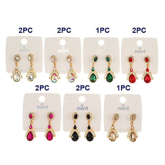 JAE46350 - Vintage Crystal Earring