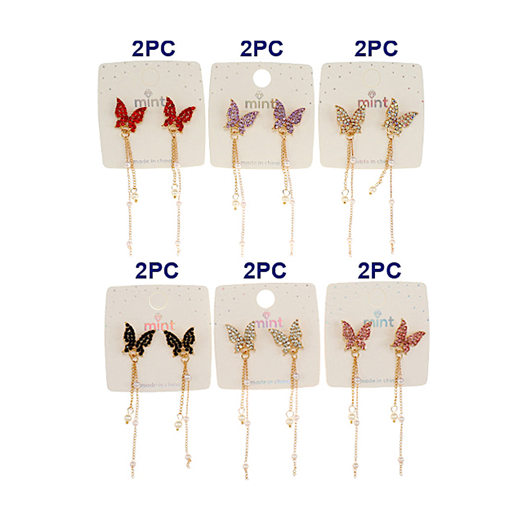 JAE46470 - Butterfly Cascade Earring