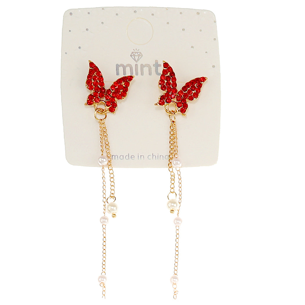 JAE46470 - Butterfly Cascade Earring