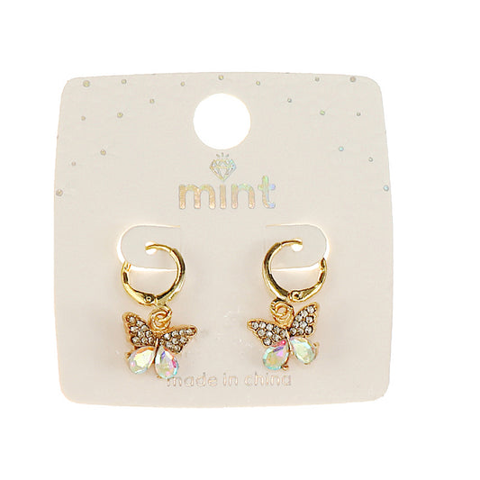 JAE46536 - Dainty Butterfly Dangle Earring