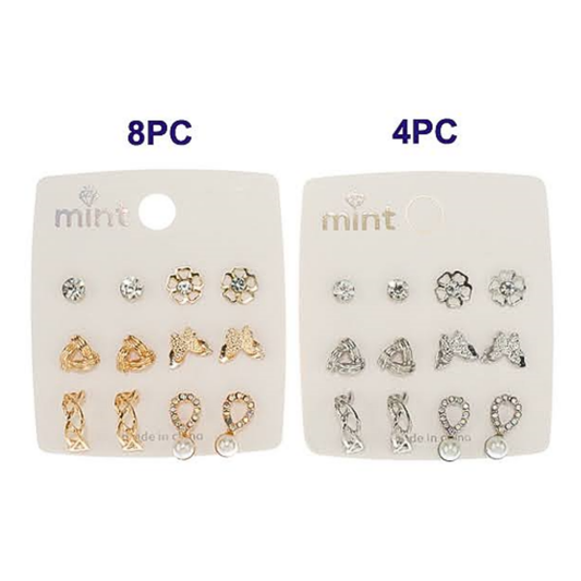 JAE46635 - 6 Pair Earring Set