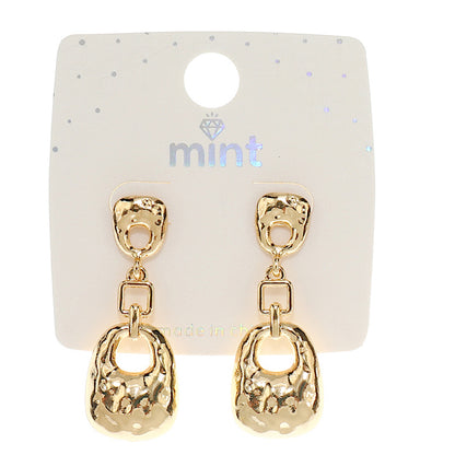 JAE46752 - Molten Metal Earring