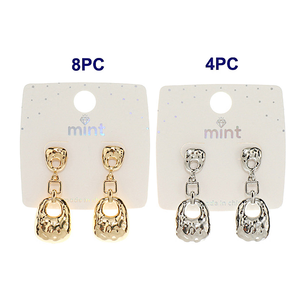 JAE46752 - Molten Metal Earring