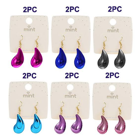 Colorful Teardrop Earring