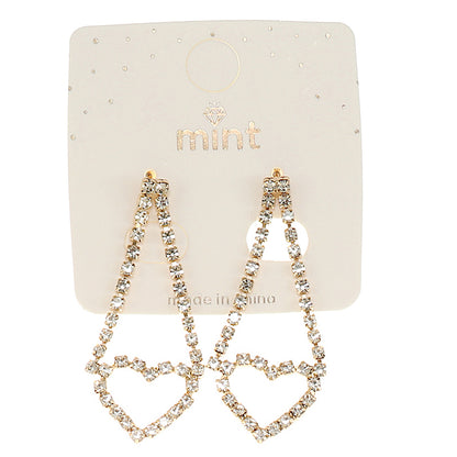 Assorted Shapes Rhinestone Earring