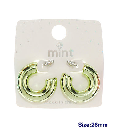 JAE47005 - Colorful Hoop Earring