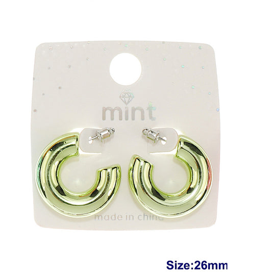 JAE47005 - Colorful Hoop Earring