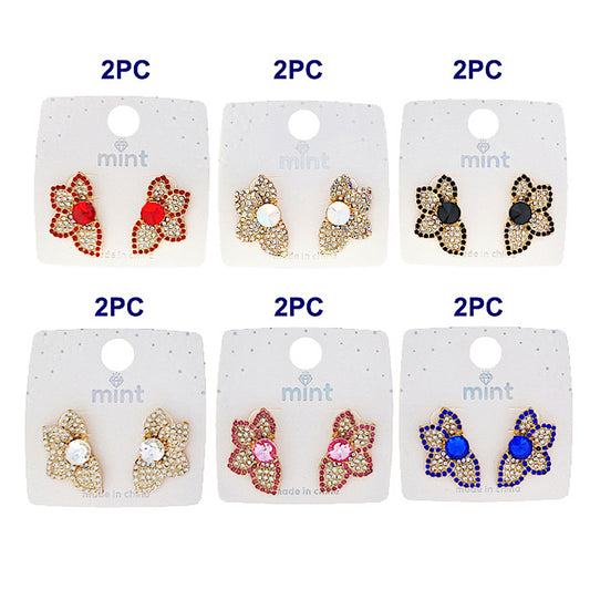 JAE47082 - Flower Petal Post Earring