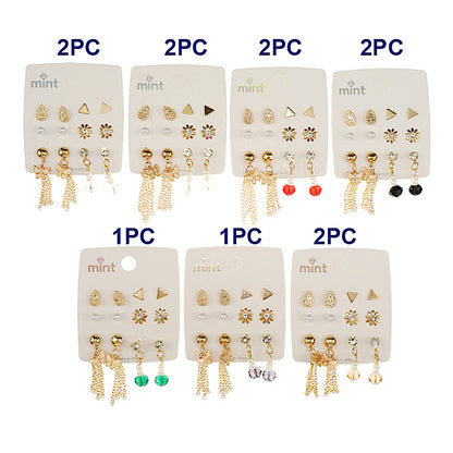 JAE47107 - 6 Pair Earring Set