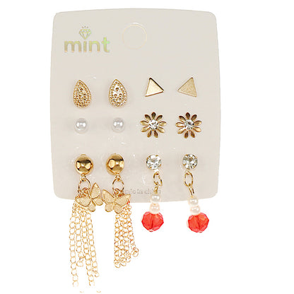 JAE47107 - 6 Pair Earring Set