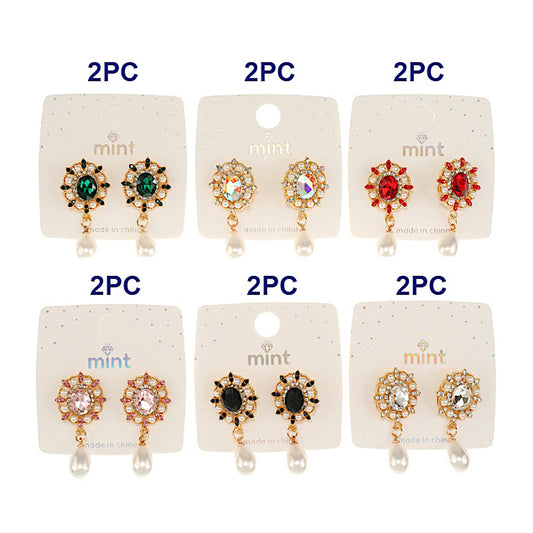 JAE47115 - Vintage Pearl Droplet Earring