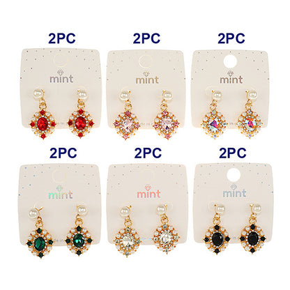 Vintage Pearl Crystal Earring