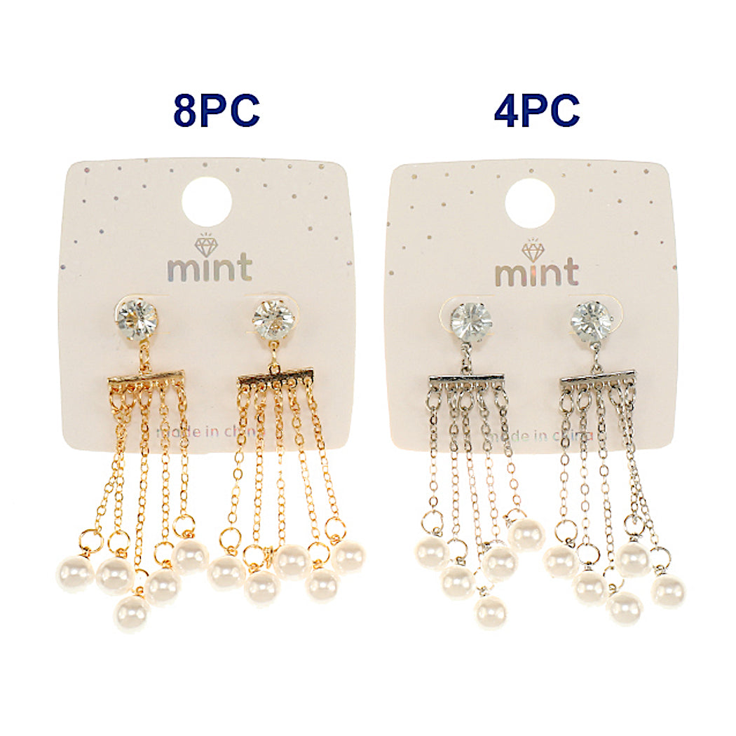 JAE47214 - Pearl Chandelier Earring