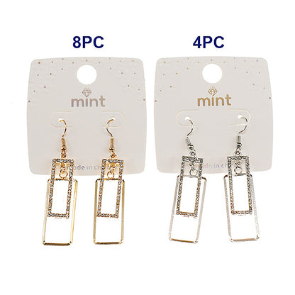 Rectangle Dangle Earring