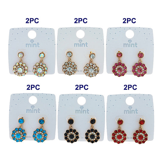 Crystal Cluster Earring