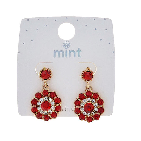 Crystal Cluster Earring