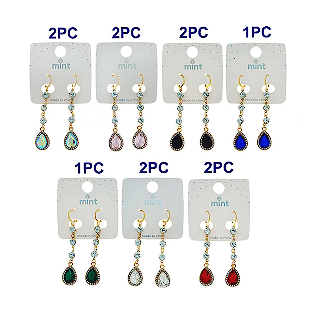 Crystal Drop Earring