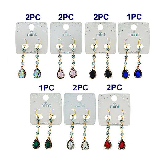 Crystal Drop Earring