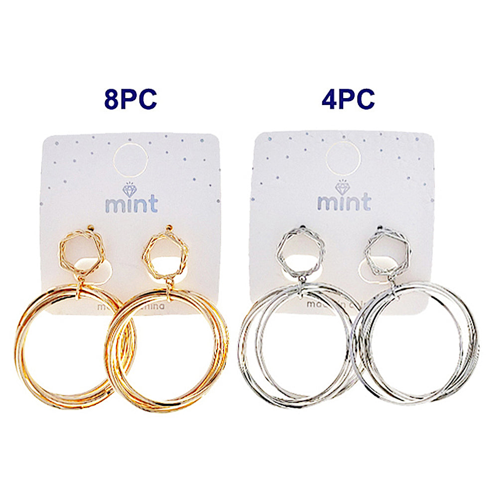 Layered Circle Earring