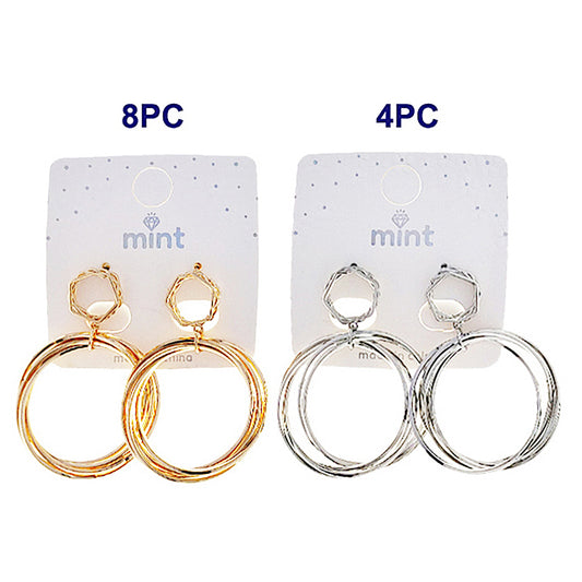 Layered Circle Earring