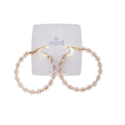 JAE47331 - Pearl Twist Hoops