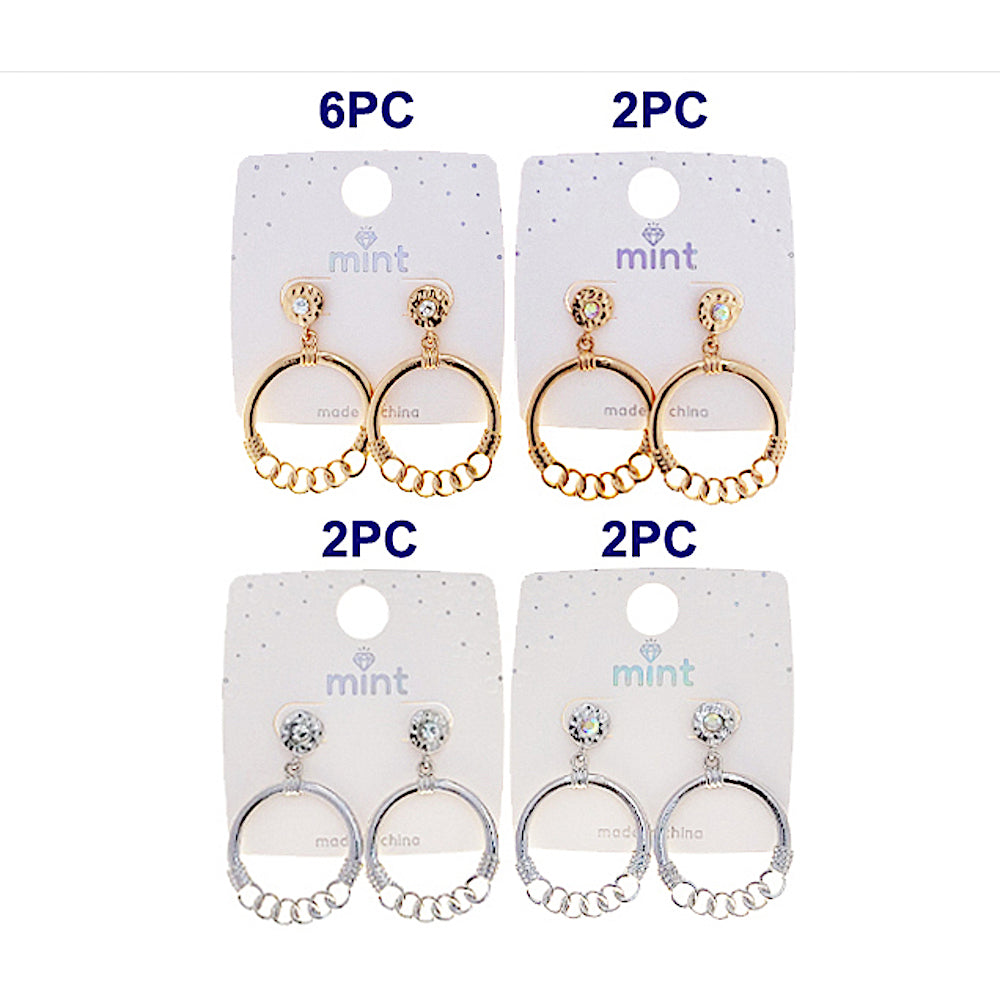 Circle Link Earring