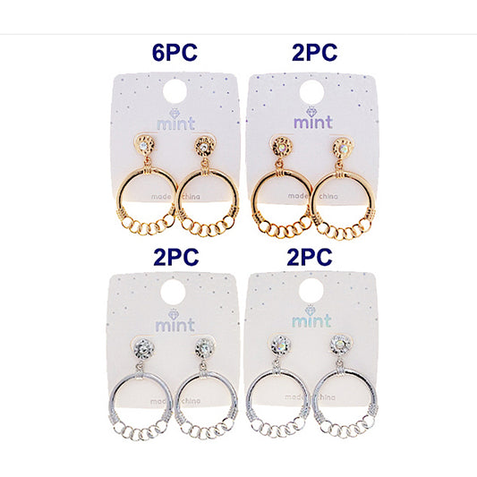 Circle Link Earring